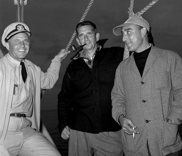 Three captains of <em>Atlantis</em>