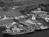 1965 aerial view of Woods Hole dock