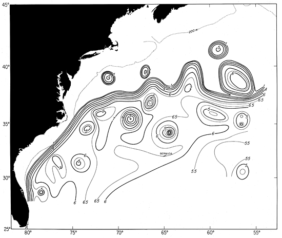 old gulf stream drawing