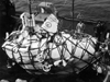 Alvin being recovered after being lost at sea.