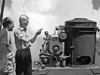 Al Woodcock tests smoke generator