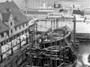 original RV Atlantis being built in Copenhagen shipyard