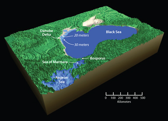 danube delta formation