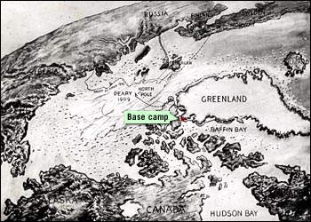 Arctic map