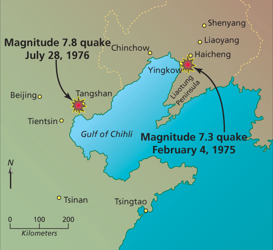 map of china with cities. China earthquake map