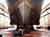 R/V <i>Atlantis</i> in dry dock.