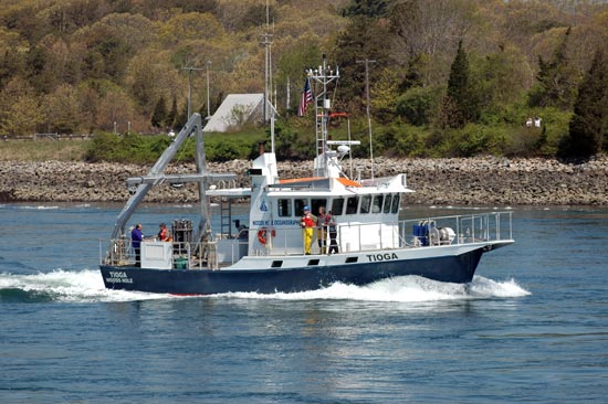 Cape Cod Canal to sample waters