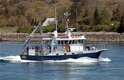 Cape Cod Canal to sample waters