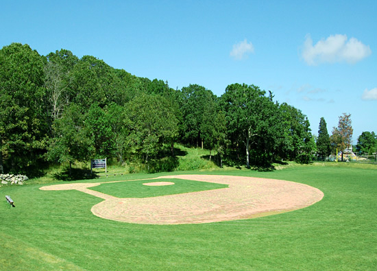 WHOI Softball field