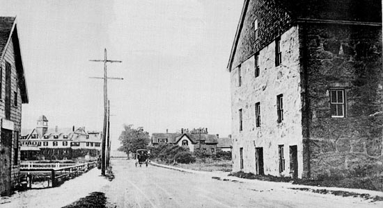 Water Street, Woods Hole, early 1900s
