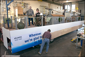 Float getting built