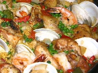 Grill-top Paella
