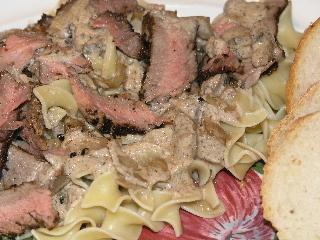Steak au Poivre