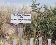 erosion control sign