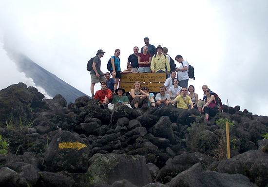 Geodynamics field trip group picture.