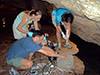 Cave water sampling