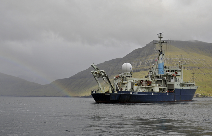 Knorr in Denmark Strait