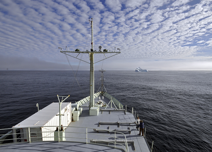 Knorr in Denmark Strait