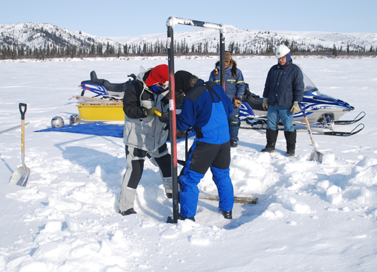 mackenzie river delta coring