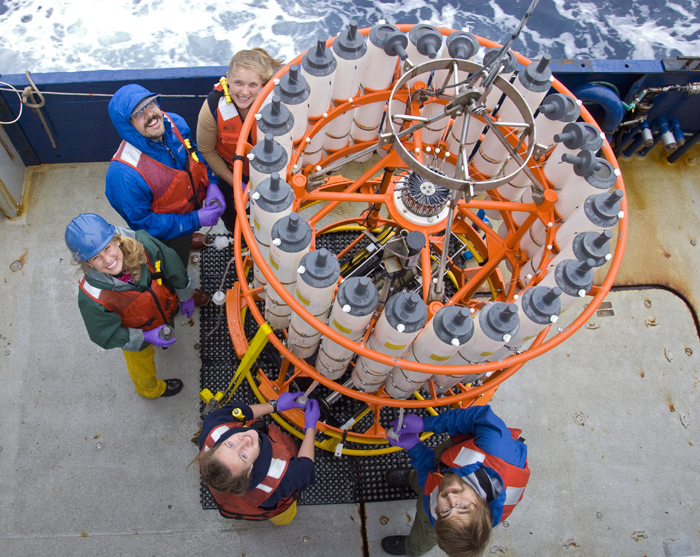 Ocean acidification team