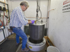 Pressure testing Alvin foam