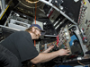 Removing Alvin's electronics