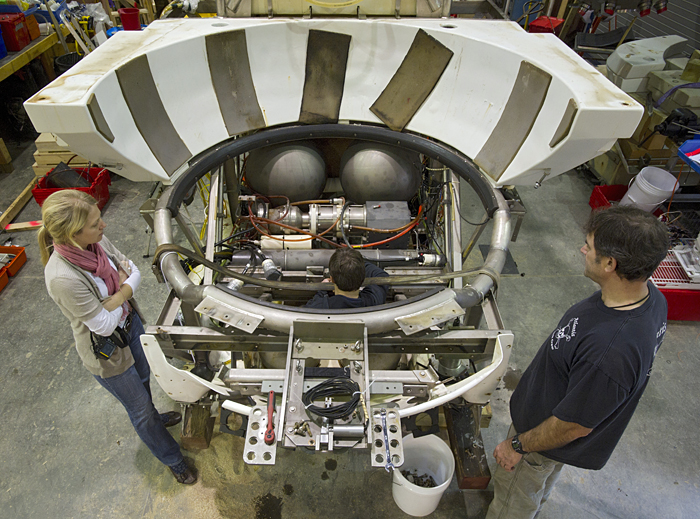 Alvin disassembly