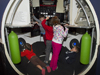 children in alvin mock-up