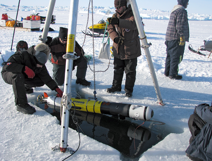 REMUS Icebot deploys near Barrow