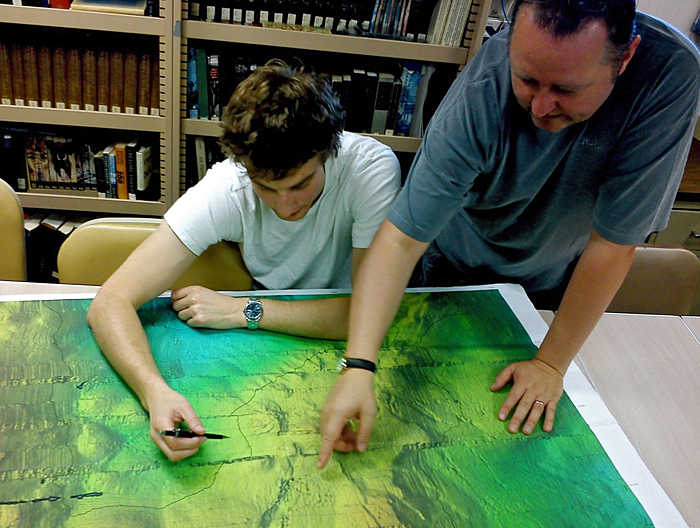 Mapping vent expedition