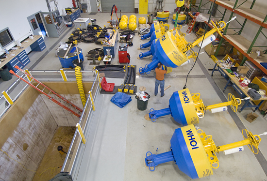 Brand new buoy lab at RCRC, 01/04/08.