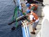 Video plankton recorder deployed