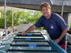 Konrad Hughen at Mote Marine Lab on Summerland Key.