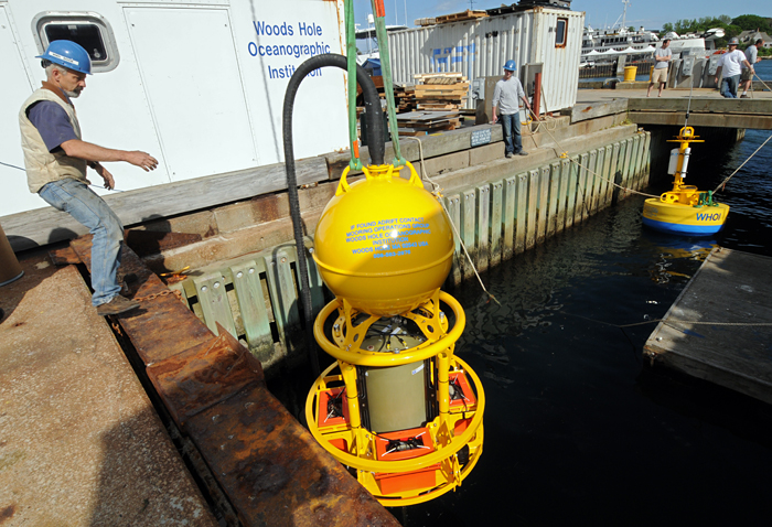 Putting Environmental Sample Processor into test well