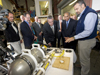 Rich Camilli shows TETHYS to Gov. Patrick and others 