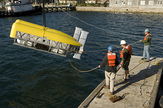 nereus deployment off dock