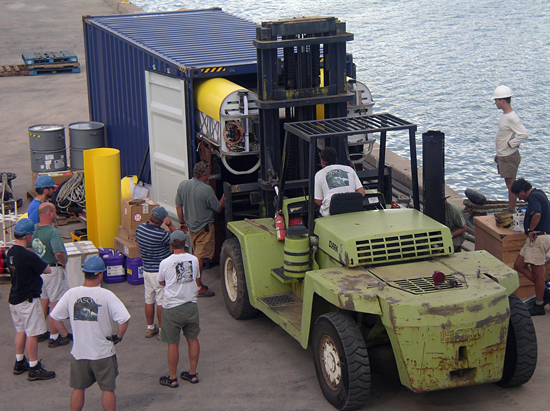 HROV Nereus testing in Hawaii.