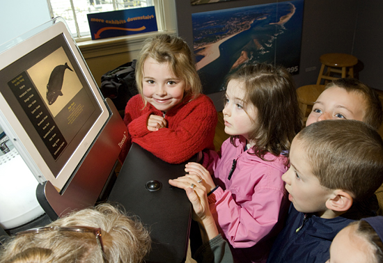 St. Margaret's School visit to the Exhibit Center.