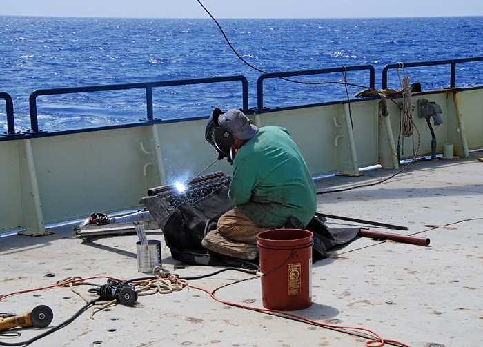Dredge repairs