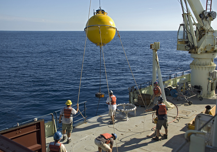 Line W mooring recovery