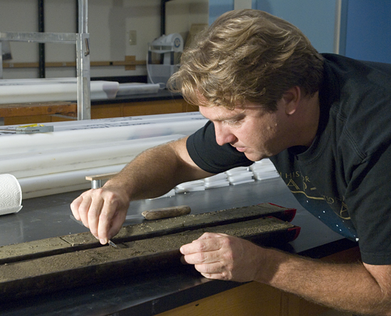 Konrad Hughen is a paleoclimatologist in the WHOI Department of Marine Chemistry and Geochemistry.