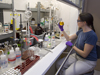 kristin pangallo in lab