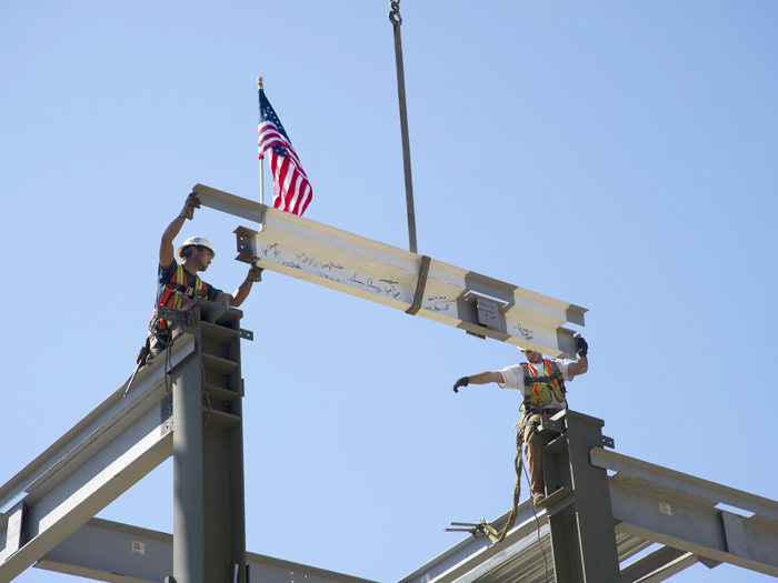 LOSOS topping out