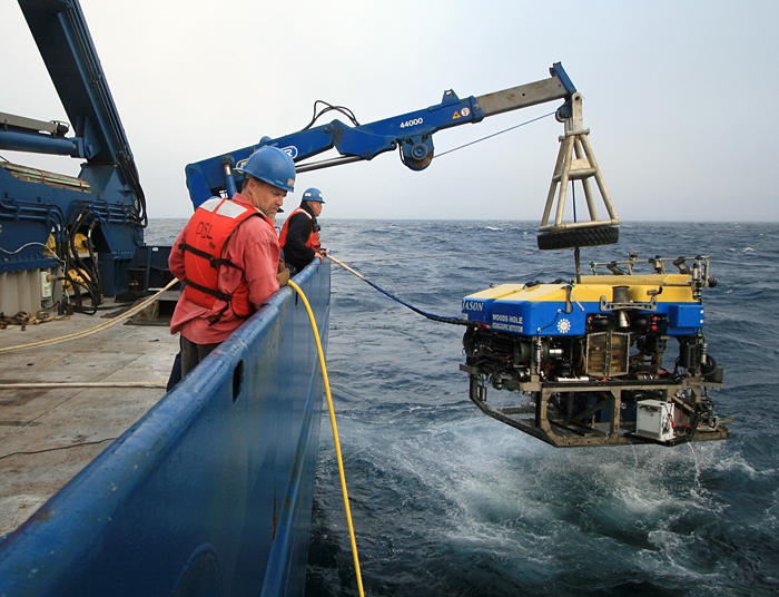 Jason being recovered after a mission