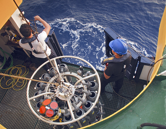 Preparing to deploy a CTD
