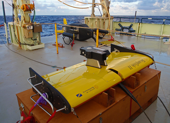 scanfish and vpr on deck