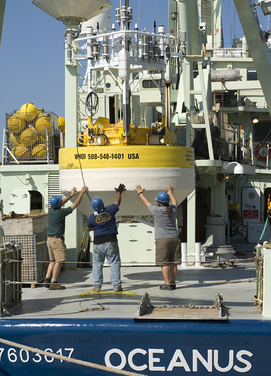 NTAS buoy on Oceanus