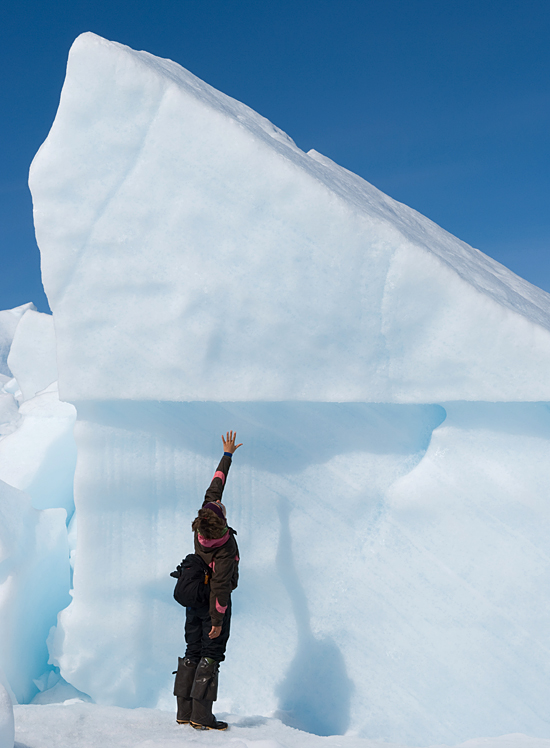 Kristin Poinar reaching to high water mark.
