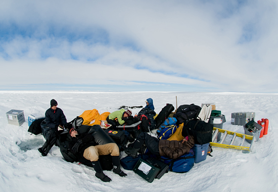 Polar Discovery science team