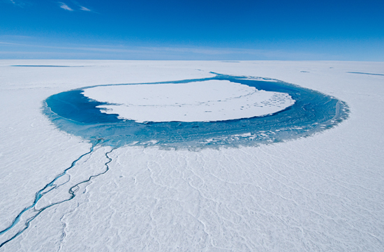 greenland ice sheet lake